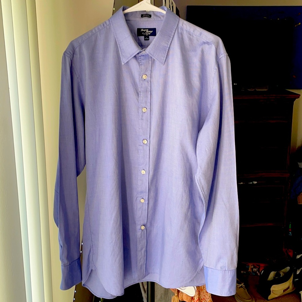 Large Blue J. Crew Button Down